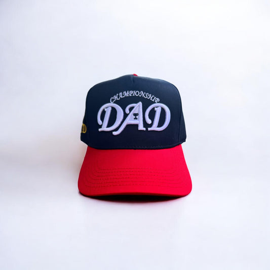 Navy & Red Championship Dad Hat